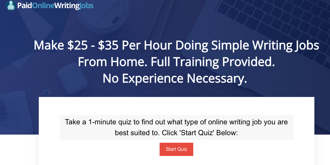 Paid Online Writing Jobs review
