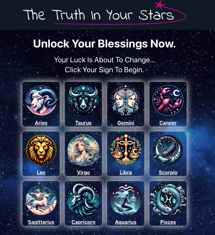 The Truth In Your Stars review